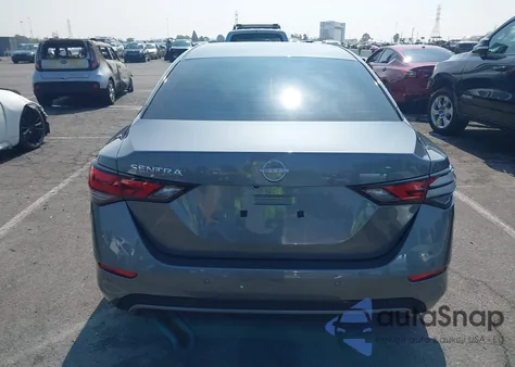 2025 Nissan Sentra S из США, поврежденный, VIN 3N1AB8BV9SY327109